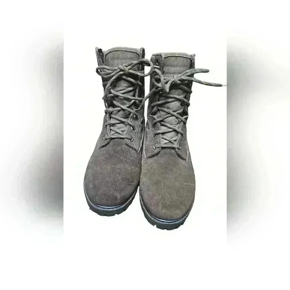 Rocky Work Boots Mens Size 9 RB 9302 Brown Suede Thinsulate Lined Construction - Picture 1 of 11